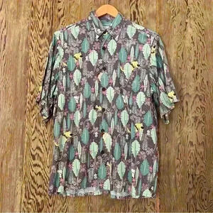 Disney Pixar UP Reyn Spooner Men’s Rayon Shirt-Small